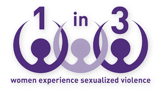 1 in 3 women experience sezualized violence